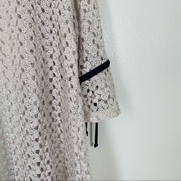 Onyx Tan Laced Jacket w/Black Trim . Sz XL. - Picture 7 of 10